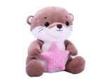 Otter mit Seestern Plüsch 60cm