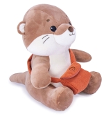 Otter mit Tasche Plüsch 25cm
