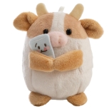 Nici, Moono Kuh mit Milchglas und Milchtütenkostüm in Geschenkkbox 10cm