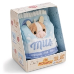 Nici, Moono Kuh mit Milchglas und Milchtütenkostüm in Geschenkkbox 10cm