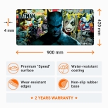 Batman - Batman vs. Bösewichte Mauspad XL
