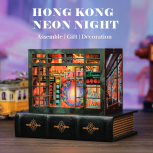 CuteBee Hong Konger Neonlichter Book Nook