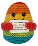 Positive Kartoffel Pride Plüsch 10cm
