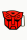 Transformers, Autobot Classic Logo Buckle [Red] inkl. Gürtel
