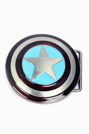 Captain America, Sign Buckle [3D] inkl. Gürtel
