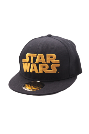 Star Wars, Golden Logo Cap [Black]
